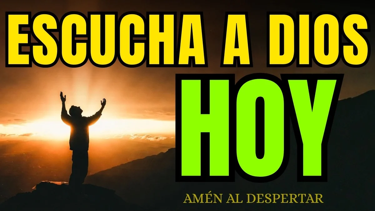 Escucha a DIOS HOY 🙏Esta Oración de la Mañana Cambiará Tu Día | Amén al Despertar