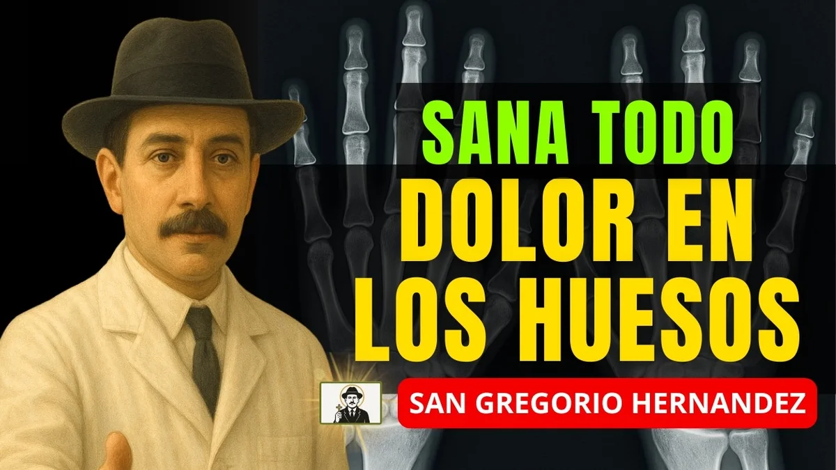 ORACIÓN PARA QUITAR EL DOLOR EN LOS HUESOS CON JOSE GREGORIO HERNANDEZ ¡PODEROSA Y SANADORA!